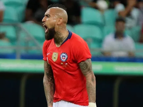 Video: Vidal entrena con normalidad y será titular ante Uruguay