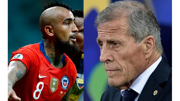 Tabárez: "Vidal es buen marcador y buen cabeceador"