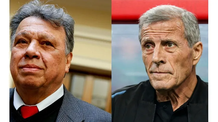 (Foto: Elías Figueroa/Agencia Uno - Óscar Tabárez/Getty Images)