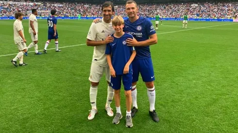 Duelo de leyendas: Real Madrid con Raúl vence al Chelsea de Shevchenko