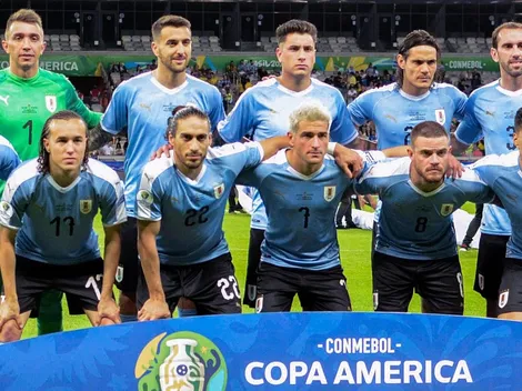 Formación ofensiva de Uruguay, sin Torreira por problema estomacal