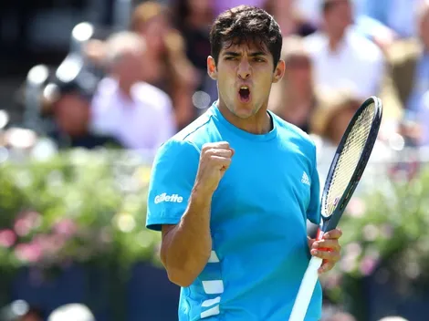 Cristian Garín enfrentará a Djokovic en un duelo de exhibición en pasto