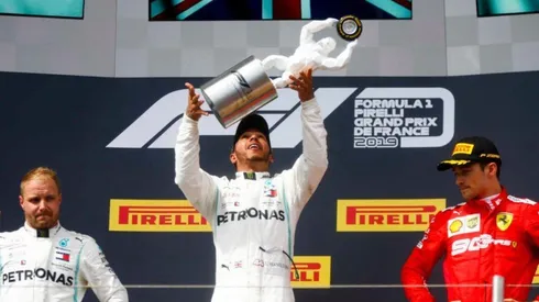 Hamilton fue el líder absoluto en el circuito Paul Ricard