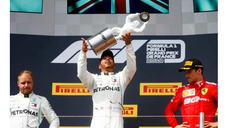 Hamilton fue el líder absoluto en el circuito Paul Ricard