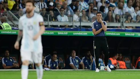 Lionel Scaloni se juega su puesto con Argentina.