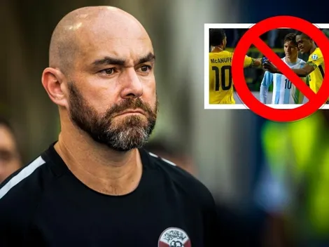 Técnico de Qatar: "No estamos aquí para sacarnos fotos con Messi"
