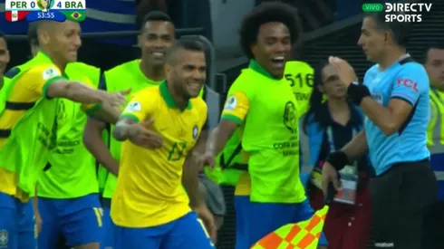 Brasil está goleando y gustando ante Perú