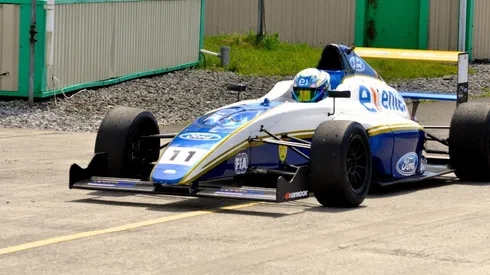 Nico Pino está en Europa para hacer frente a una dura agenda de carreras y entrenamientos