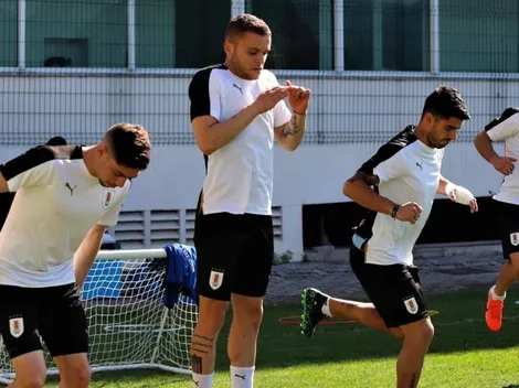 VIDEO | Suárez entrena vendado previo al duelo con Chile