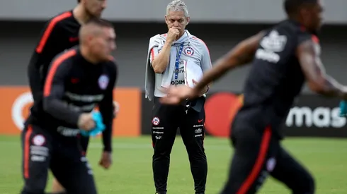 La última práctica de Chile en Salvador de Bahía.