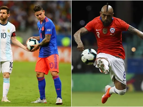 Colombia o un 3°: los posibles rivales de Chile en cuartos de final