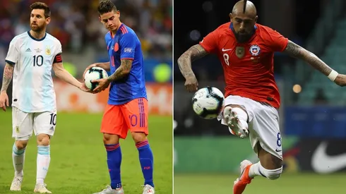 Colombia y Argentina son posibles rivales de Chile en cuartos de final