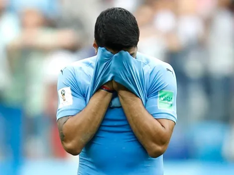 Luis Suárez llega con un dedo lesionado al partido con Chile