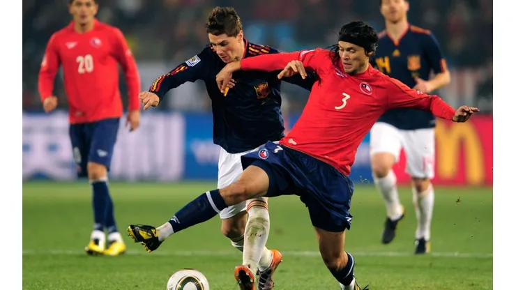 El Niño contra Chile en Sudáfrica 2010.