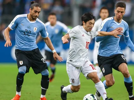 Uruguay sufre y empata contra el "mentiroso" Japón