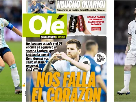 Olé: "Mucho ovario" las damas y a los hombres "les falla el corazón"