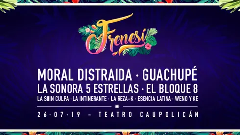 Más de 10 horas de cumbia en un solo lugar el 26 de julio.