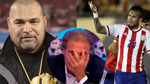 A Ruggeri le dieron con todo en Paraguay (Fotos: Getty Images y Fox Sports)