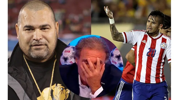 A Ruggeri le dieron con todo en Paraguay (Fotos: Getty Images y Fox Sports)