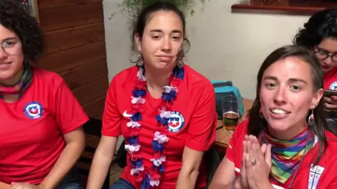 La hinchada no pierde la fe de hacer historia esta tarde en Francia.