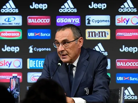 Sarri y su llegada a Juventus: "Es la cima a una carrera larguísima"