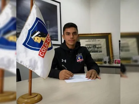 16 años: hijo de Jaime Pizarro firma contrato profesional con Colo Colo