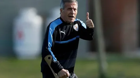 Óscar Washington Tabárez le responde a Redgol en Porto Alegre