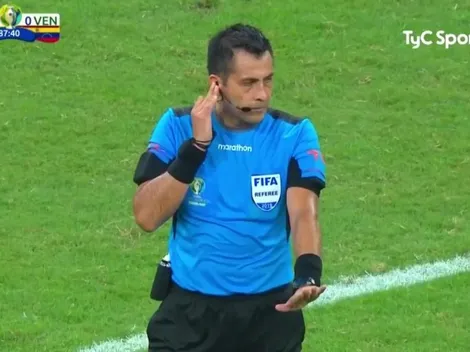 Tite y Dudamel aplauden a Julio Bascuñán por aplicación del VAR