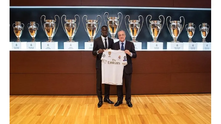 Mendy en su presentación en Real Madrid: "No es un problema ser titular o suplente"