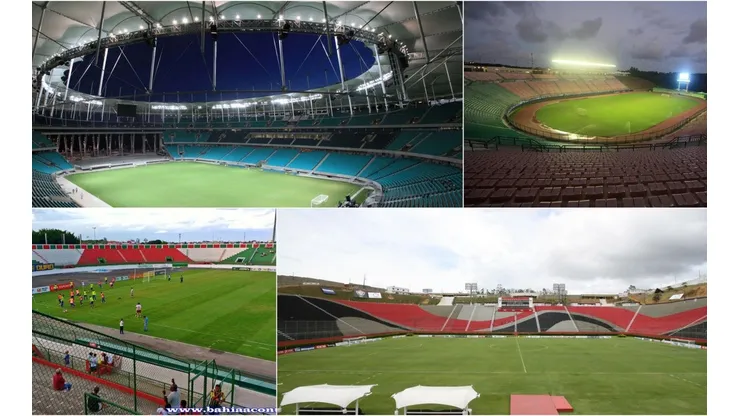 Estadios en Salvador de Bahía
