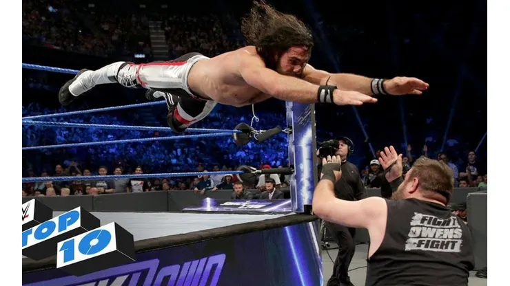 Top 10 de SmackDown: Seth Rollins invade el show azul