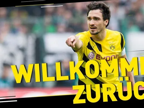 Hummels deja Bayern Múnich y regresa al Borussia Dortmund