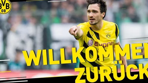 Hummels deja Bayern Múnich y regresa al Borussia Dortmund