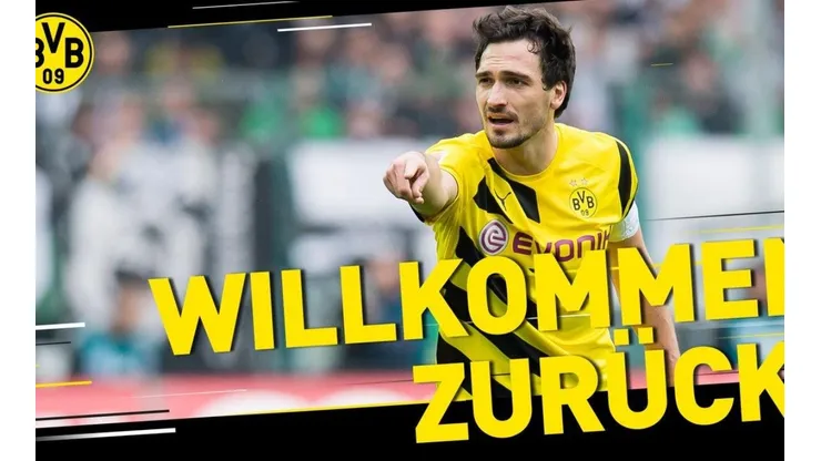 Hummels deja Bayern Múnich y regresa al Borussia Dortmund