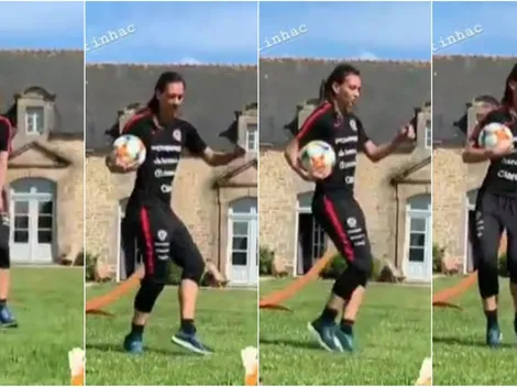 ¡Se viene el TianeDance! Christiane Endler la rompe con su baile en Francia