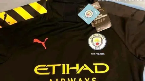 Filtrada la camiseta de suplente Puma del Manchester City
