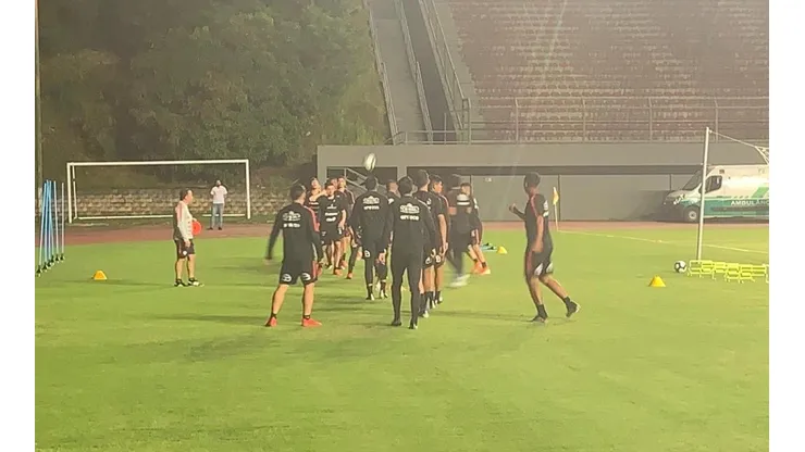 La Roja ya entrena en Salvador de Bahía.