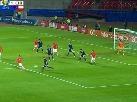 ¡Gol doblemente histórico de Eduardo Vargas ante Japón!