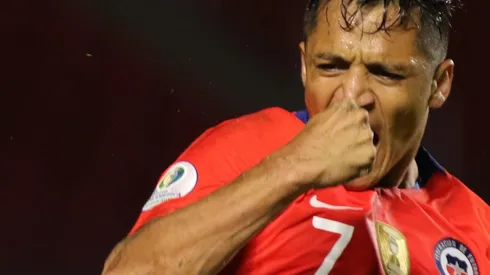 Alexis se desahoga tras el partido de Chile.