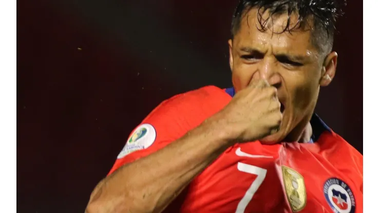 Alexis se desahoga tras el partido de Chile.