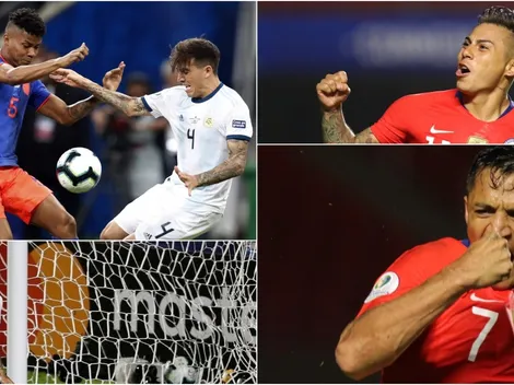 Chile y Colombia dominan el equipo ideal de la 1ª fecha de Copa América