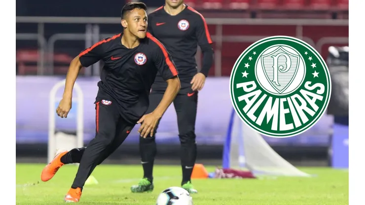 Alexis Sánchez se lució en Sao Paulo. Y Palmeiras le hizo like