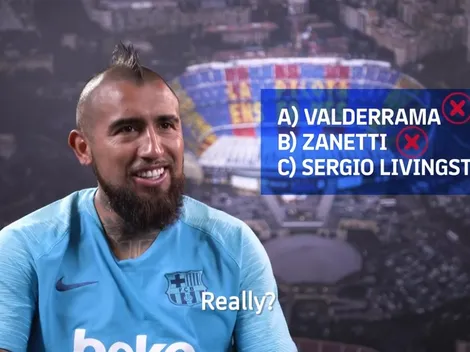 Barcelona le hace un test de Copa América a Vidal y se equivoca con Sapito Livingstone