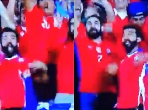 Viralizan video de hincha chileno que se vuelve loco con cada gol de la Roja