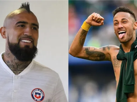 Vidal aprueba un posible regreso de Neymar al Barcelona