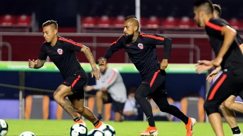La Roja tuvo su último entrenamiento el domingo en el Morumbí. Este lunes, debuta en la Copa América ante Japón