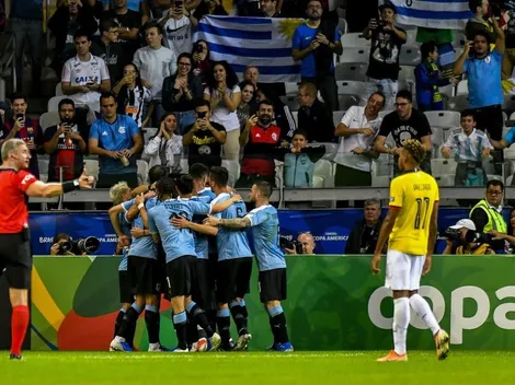Uruguay golea a Ecuador y comanda el grupo de Chile