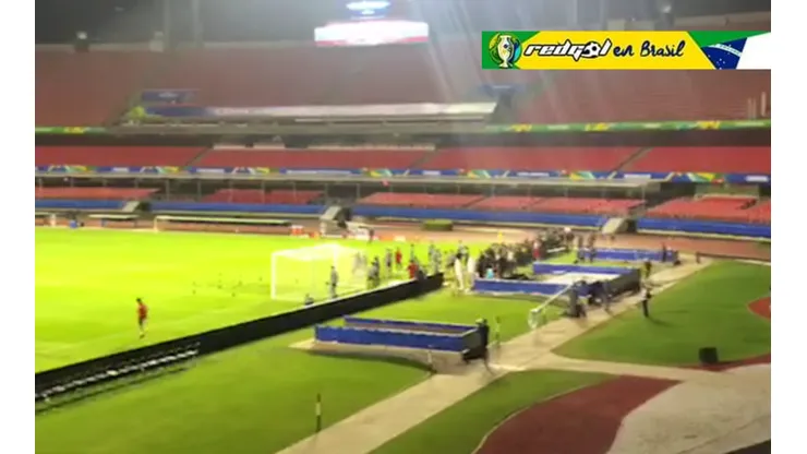 Las cámaras de RedGol acompañan a los nipones en Sao Paulo