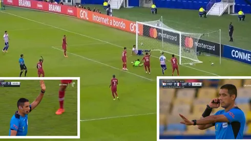 Jugada polémica en Maracaná