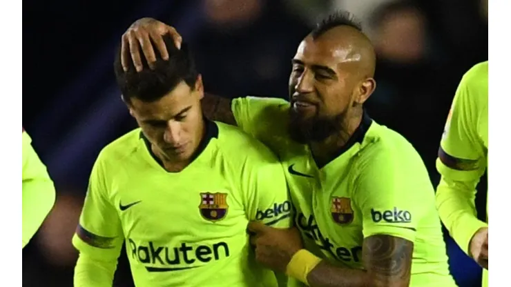 Coutinho vertió numerosos halagos para Vidal